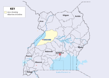 Albertine region in Uganda