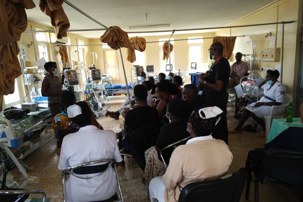 Jinja Hospital staff